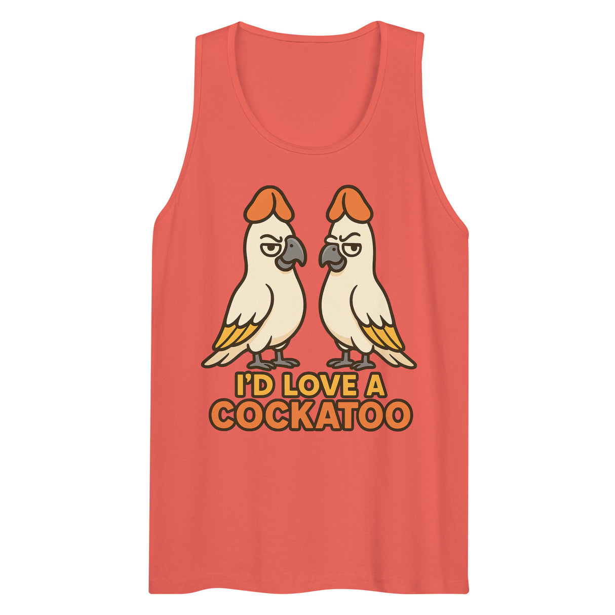 Cockatoo (Tank Top)-Tank Top-Swish Embassy