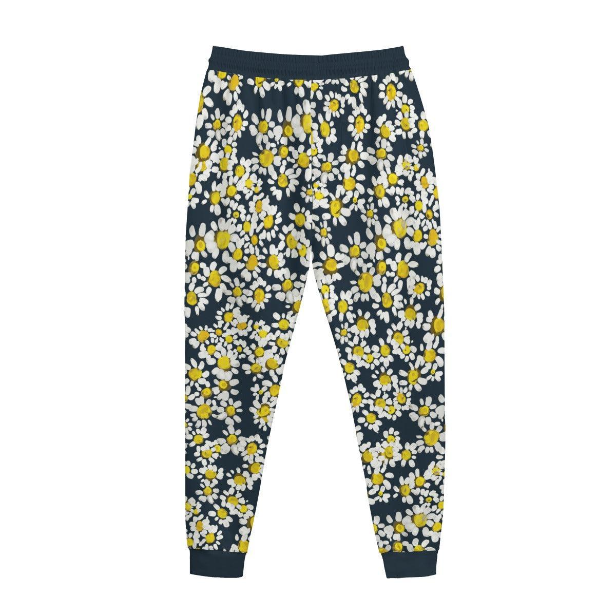 Daisies (AOP Sweatpants)-AOP Sweatpants-Swish Embassy