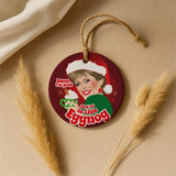 Damn Eggnog (Ceramic Holiday Keepsake)-Ceramic Holiday Keepsake-Swish Embassy