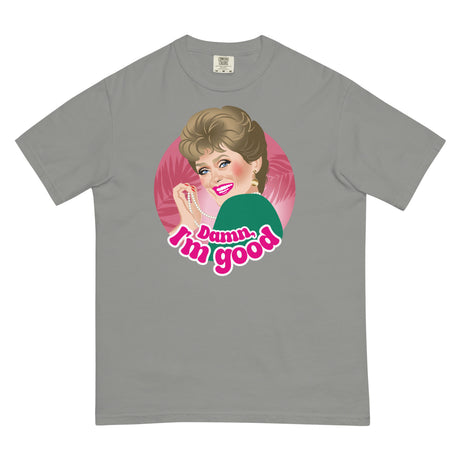 Damn I'M Good (Boxy Tee)-Boxy T-Shirt-Swish Embassy