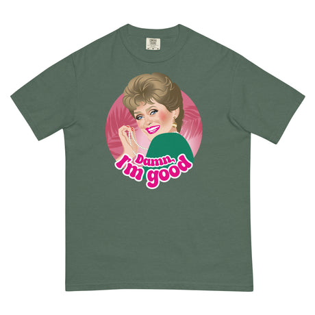 Damn I'M Good (Boxy Tee)-Boxy T-Shirt-Swish Embassy