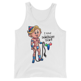 Dom Top Elf (Tank Top)-Christmas Tank Tops-Swish Embassy