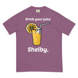 Drink Your Juice Shelby (Boxy Tee)-Boxy T-Shirt-Swish Embassy