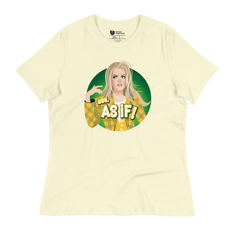 Ew, As If! (Women's Relaxed T-Shirt)-Women's T-Shirts-Swish Embassy