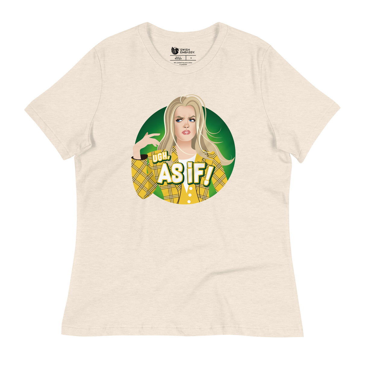 Ew, As If! (Women's Relaxed T-Shirt)-Women's T-Shirts-Swish Embassy