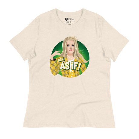 Ew, As If! (Women's Relaxed T-Shirt)-Women's T-Shirts-Swish Embassy