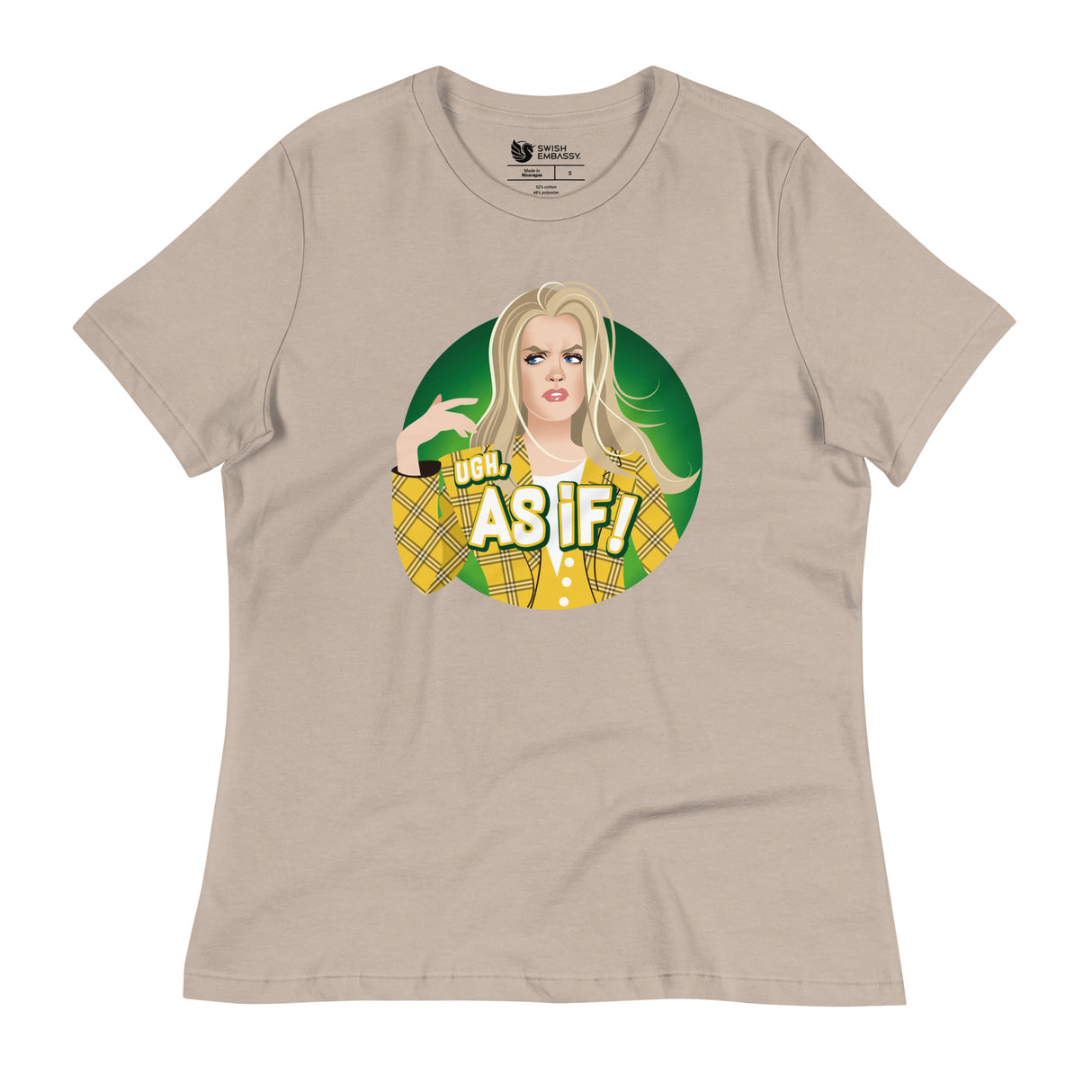 Ew, As If! (Women's Relaxed T-Shirt)-Women's T-Shirts-Swish Embassy