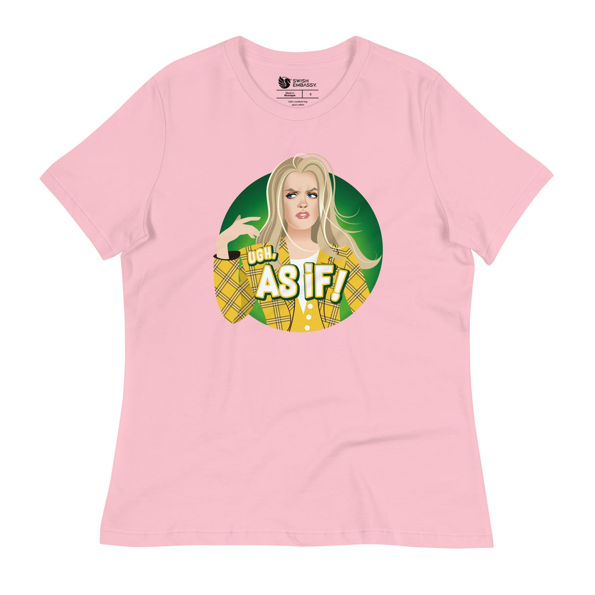 Ew, As If! (Women's Relaxed T-Shirt)-Women's T-Shirts-Swish Embassy