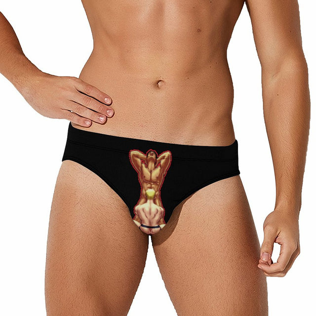 Finish Him (Swim Briefs)-Swim Briefs-Swish Embassy
