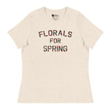 Florals for Spring (Women's Relaxed T-Shirt)-Women's T-Shirts-Swish Embassy