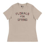 Florals for Spring (Women's Relaxed T-Shirt)-Women's T-Shirts-Swish Embassy