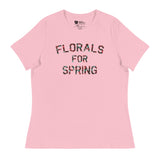 Florals for Spring (Women's Relaxed T-Shirt)-Women's T-Shirts-Swish Embassy