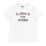 Florals for Spring (Women's Relaxed T-Shirt)-Women's T-Shirts-Swish Embassy