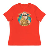 Flowers (Women's Relaxed T-Shirt)-Women's T-Shirts-Swish Embassy