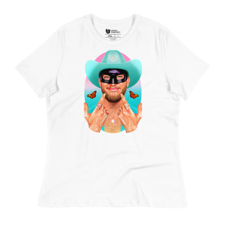 Fringe Benefits (Women's Relaxed T-Shirt)-Women's T-Shirts-Swish Embassy