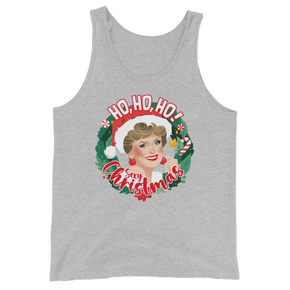 GG Ho Ho Ho Xmas (Tank Top)-Christmas Tank Tops-Swish Embassy