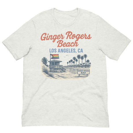 Ginger Rogers Beach-T-Shirts-Swish Embassy