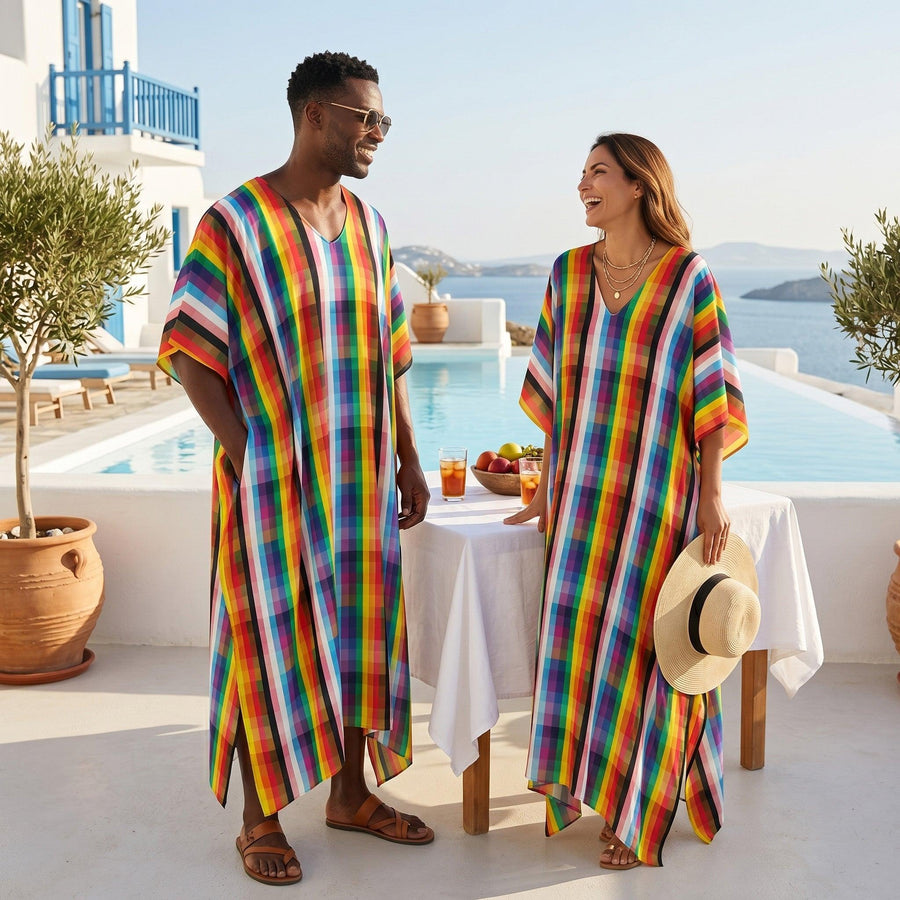 Gingham? I Barely Know ’Em! (Kaftan)