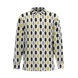 Groovy (Cotton Long Sleeve Shirt)-Cotton Long Sleeve Button Shirt-Swish Embassy