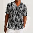 Halftone Camo (Cotton Button Shirt)-Cotton Button Shirt-Swish Embassy