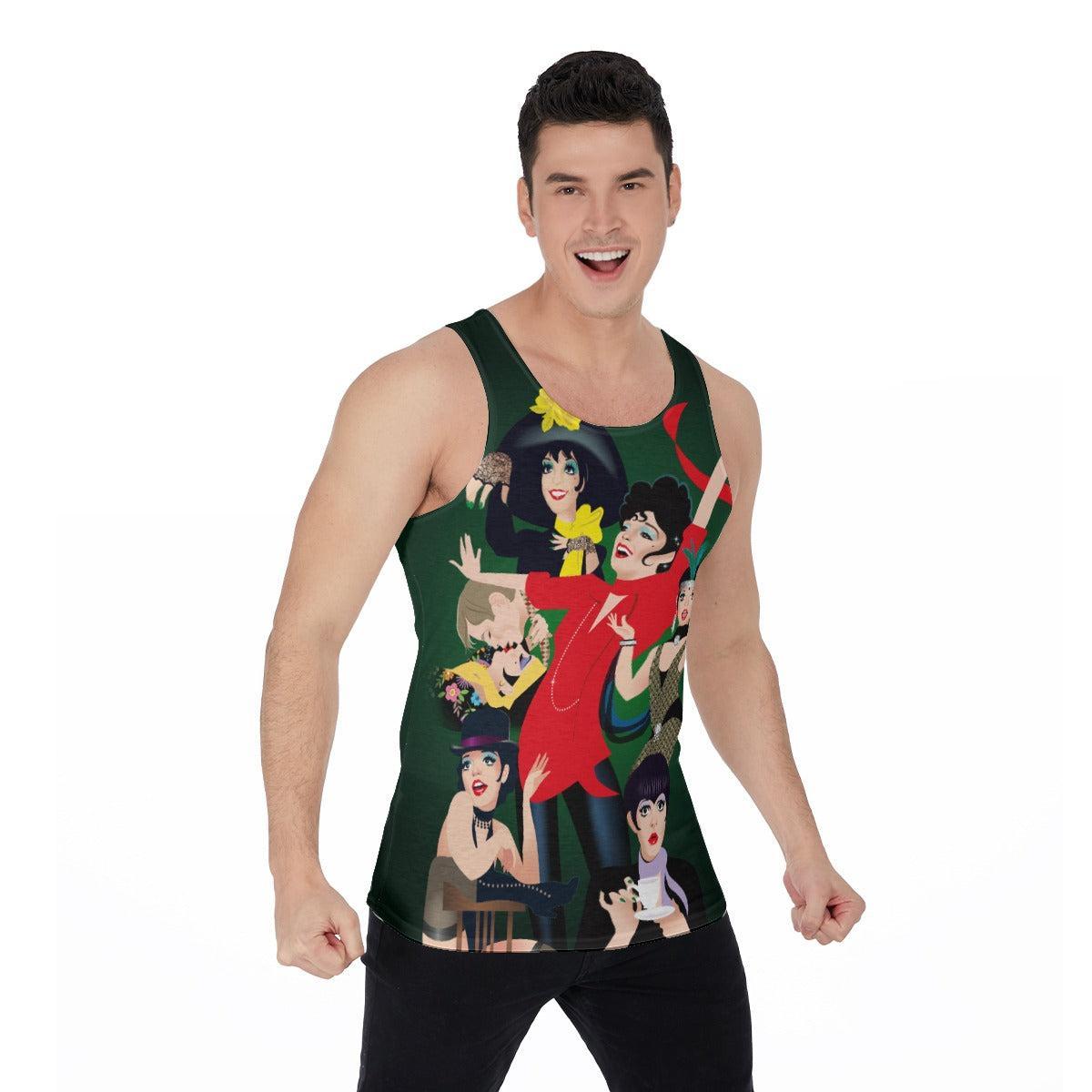 Halston Hangover (Allover Tank Top)-Allover Tank Top-Swish Embassy