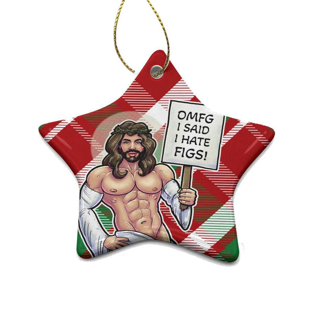 Hates Figs (Ceramic Holiday Keepsake)-Ceramic Holiday Keepsake-Swish Embassy