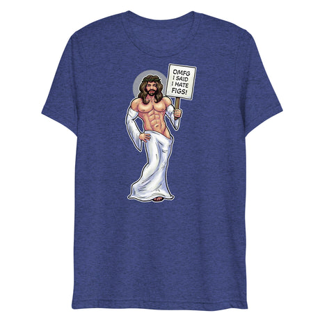 Hates Figs (Triblend)-Triblend T-Shirt-Swish Embassy