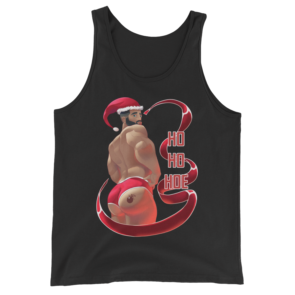Ho Ho Hoe (Tank Top)-Christmas Tank Tops-Swish Embassy