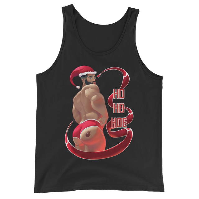 Ho Ho Hoe (Tank Top)-Christmas Tank Tops-Swish Embassy
