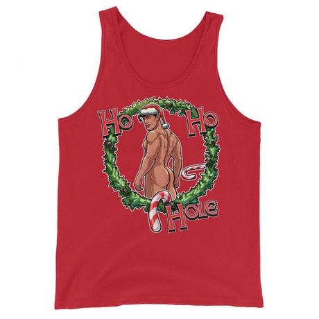 Ho Ho Hole (Tank Top)-Christmas Tank Tops-Swish Embassy