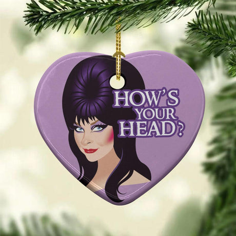 How's Your Head (Ceramic Holiday Keepsake)-Ceramic Holiday Keepsake-Swish Embassy