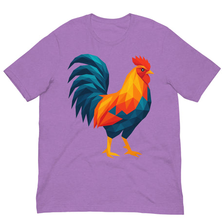 Huge Polygon Rooster-T-Shirts-Swish Embassy