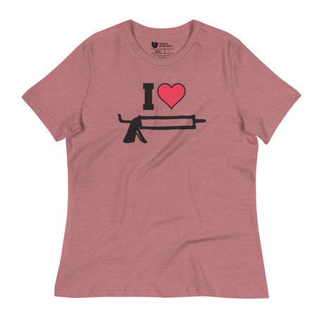 I Love Caulk (Women's Relaxed T-Shirt)-Women's T-Shirts-Swish Embassy