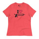 I Love Caulk (Women's Relaxed T-Shirt)-Women's T-Shirts-Swish Embassy