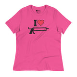 I Love Caulk (Women's Relaxed T-Shirt)-Women's T-Shirts-Swish Embassy