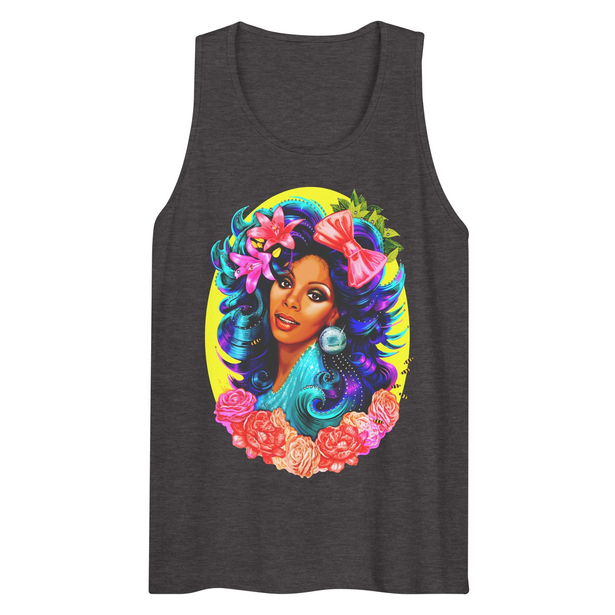 I Work Hard for My Wardrobe (Tank Top)-Tank Top-Swish Embassy