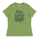 I'm a F*cking Delight (Women's Relaxed T-Shirt)-Women's T-Shirts-Swish Embassy