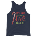 It's Not Going to Lick Itself (Tank Top)-Christmas Tank Tops-Swish Embassy