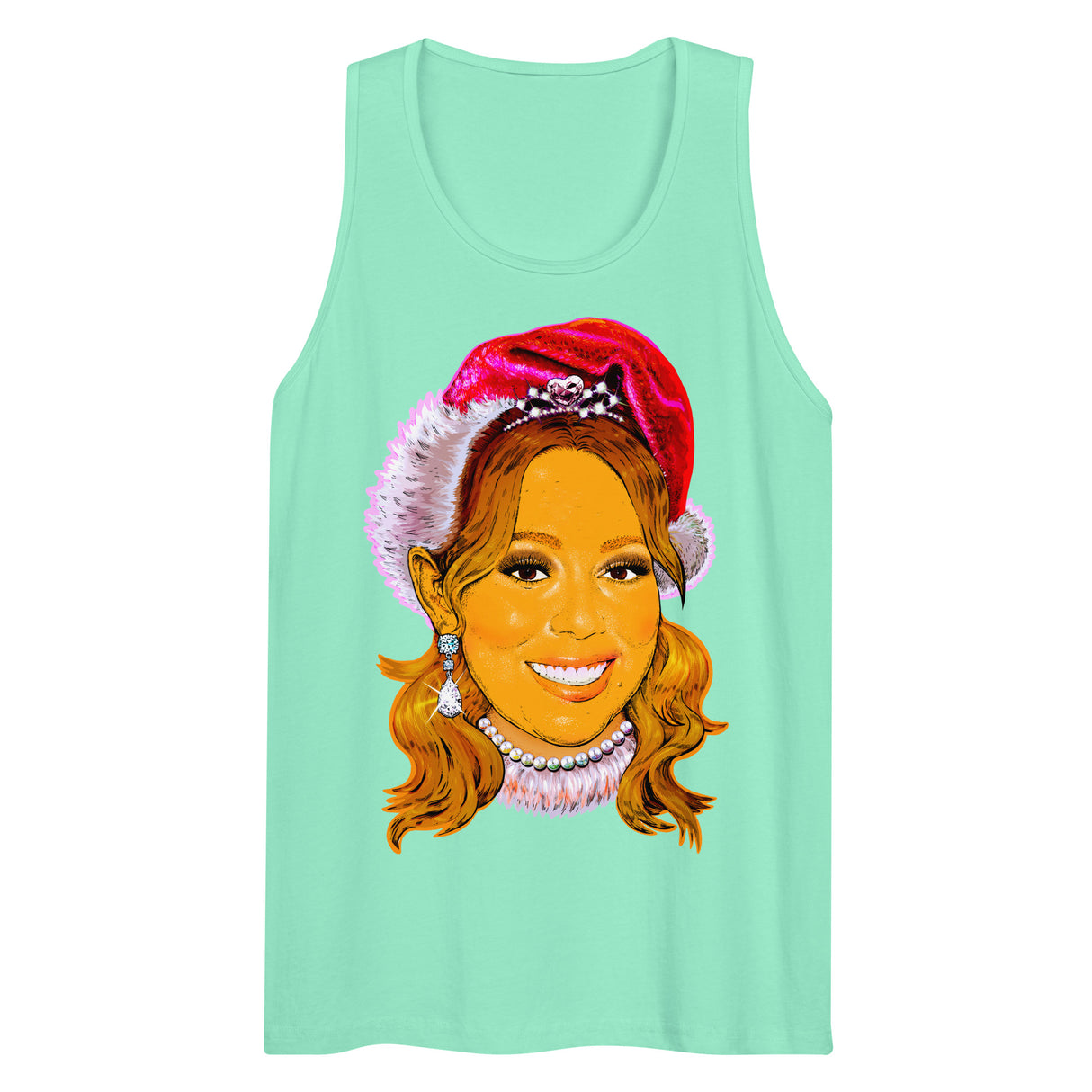 It's Time (Tank Top)-Christmas Tank Tops-Swish Embassy