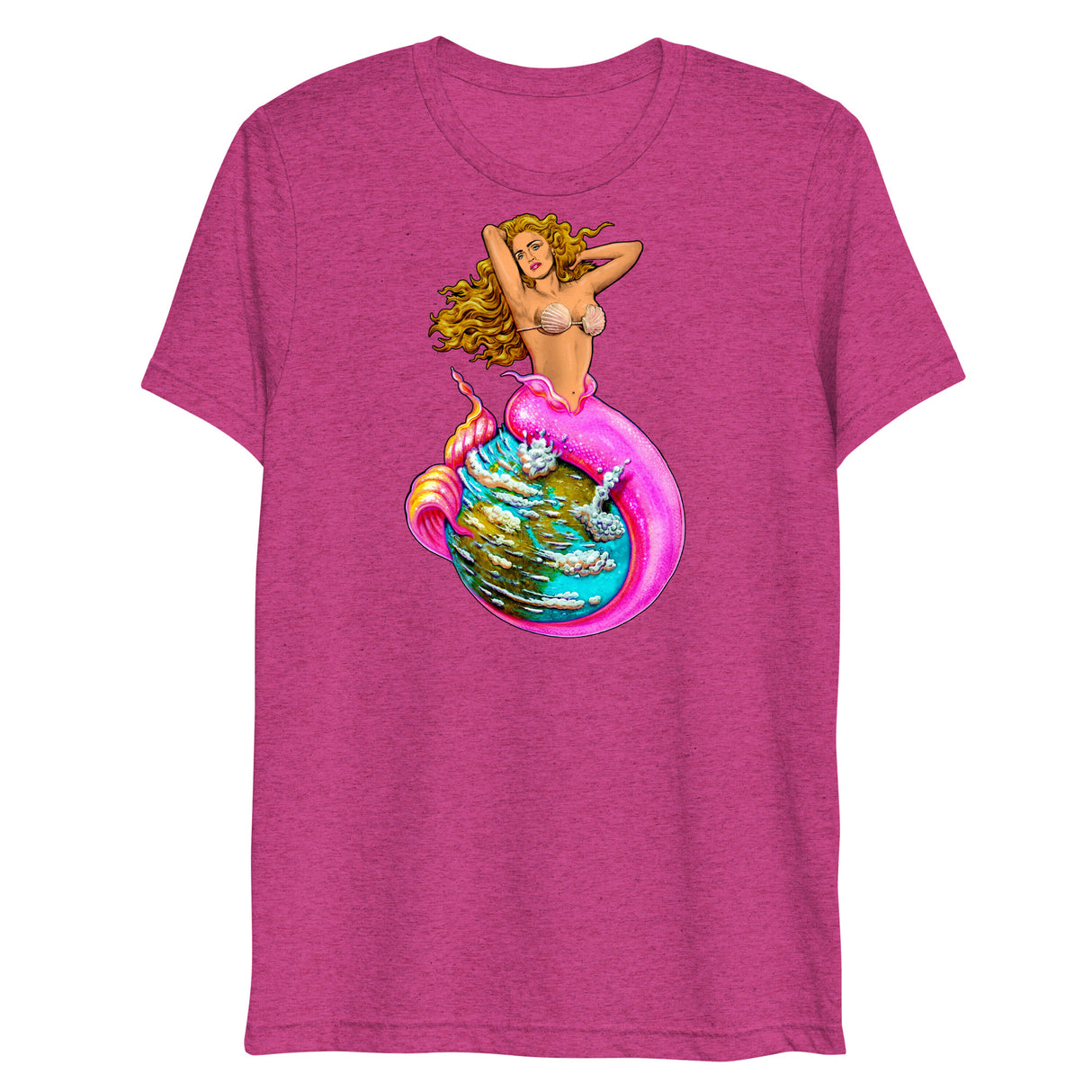 La Isla Sirena (Triblend)-Triblend T-Shirt-Swish Embassy