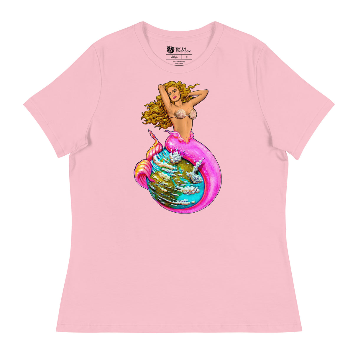 La Isla Sirena (Women's Relaxed T-Shirt)-Women's T-Shirts-Swish Embassy
