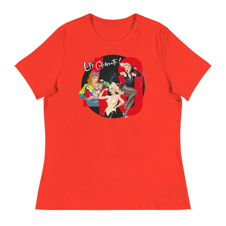 Let's Celebrate (Women's Relaxed T-Shirt)-Women's T-Shirts-Swish Embassy