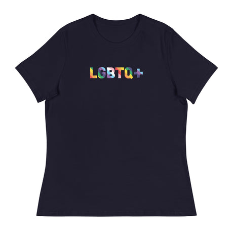 LGBTQ+ (Women's Relaxed T-Shirt)-Women's T-Shirts-Swish Embassy