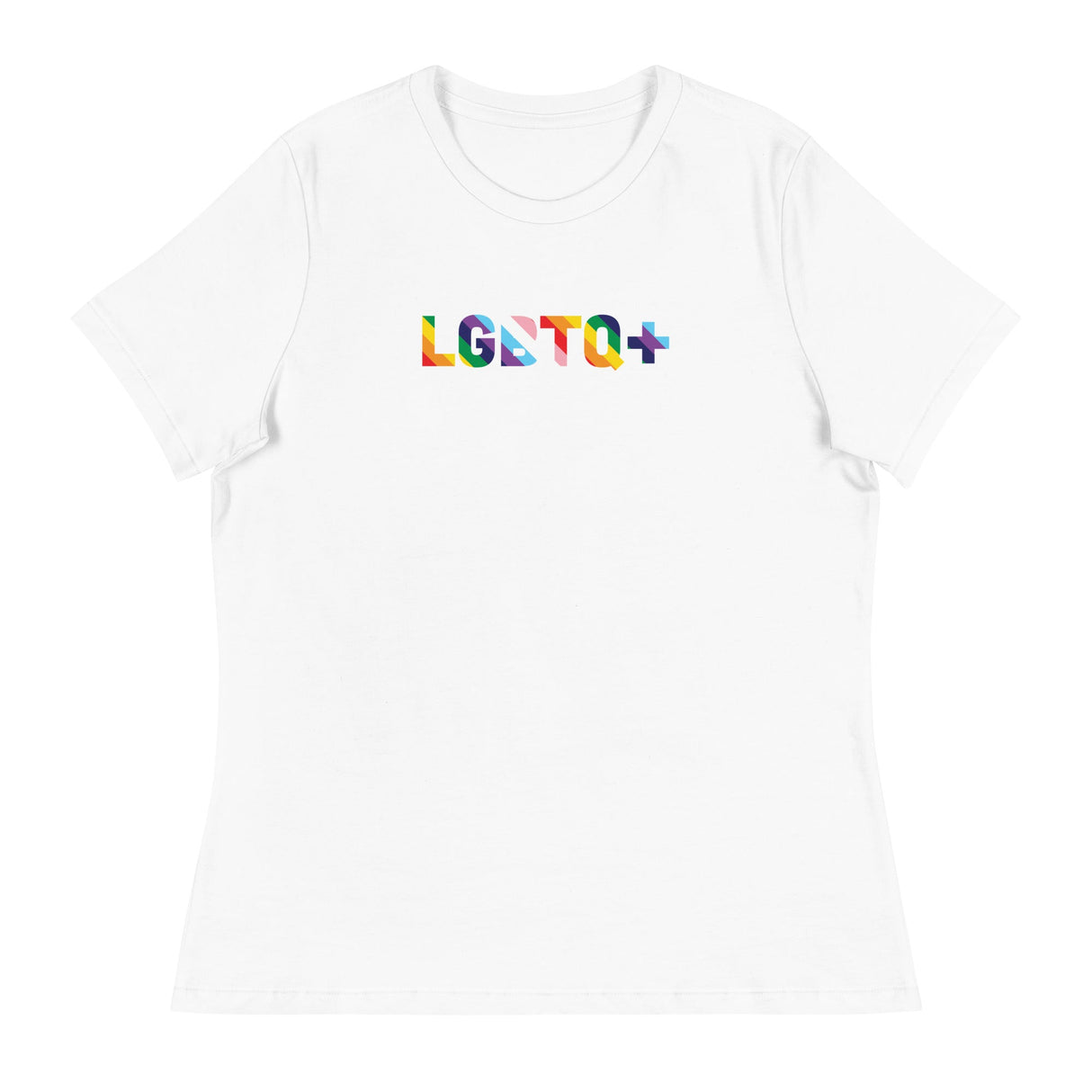LGBTQ+ (Women's Relaxed T-Shirt)-Women's T-Shirts-Swish Embassy