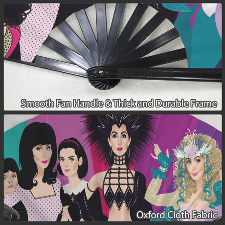 Life After Lounge Folding Clack Fan-Folding Fans-Swish Embassy