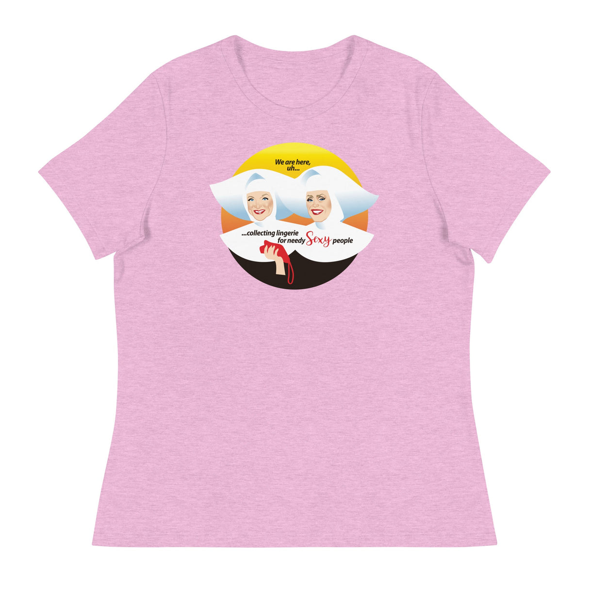 Lingerie (Women's Relaxed T-Shirt)-Women's T-Shirts-Swish Embassy