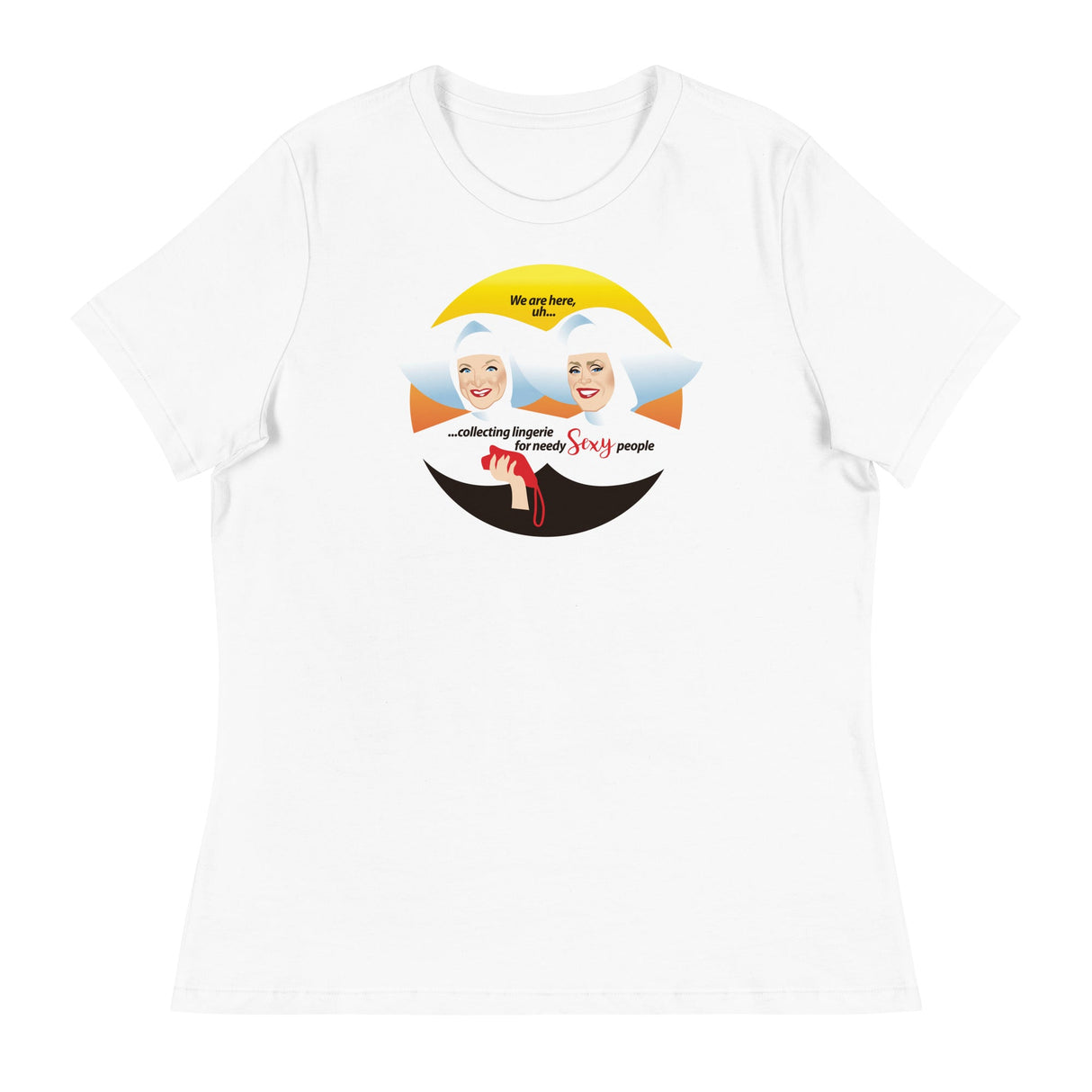 Lingerie (Women's Relaxed T-Shirt)-Women's T-Shirts-Swish Embassy