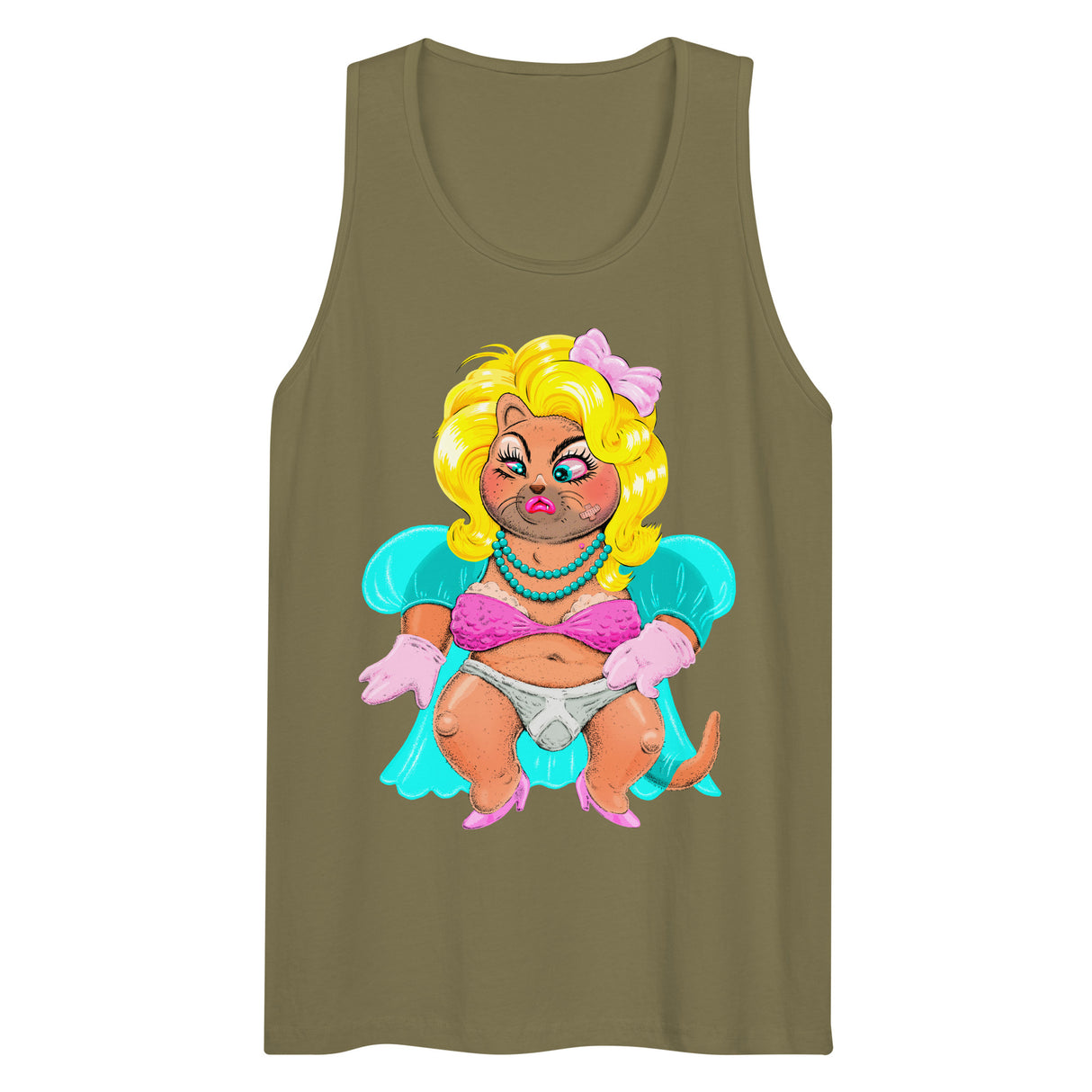 Look What the Cat Dragged In (Tank Top)-Tank Top-Swish Embassy