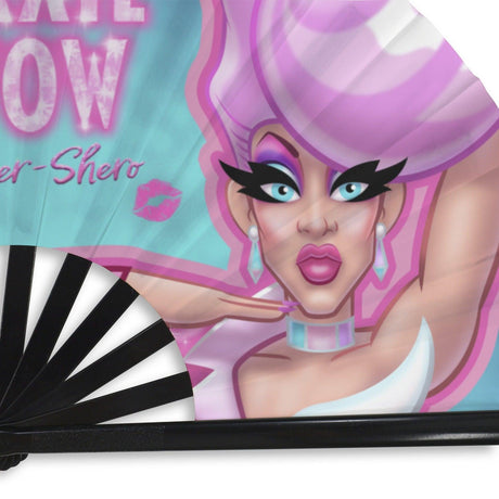 Maxxie LaWow (Folding Clack Fan)-Folding Fans-Swish Embassy