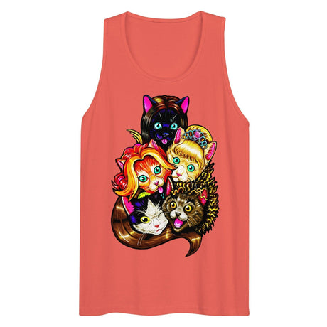 Meow Tell Me What You Want (Tank Top)-Tank Top-Swish Embassy